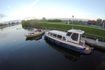 River Cruiser 39 - czarter barki na Pętli Żuławskiej i Kanale Elbląskim