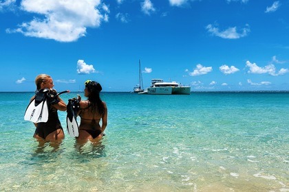 Power Catamaran All Inclusive Fully Crewed Private Charters - Lagoon 450 S