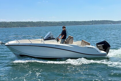 Rental Motorboat Quicksilver Activ 675 Open Brest