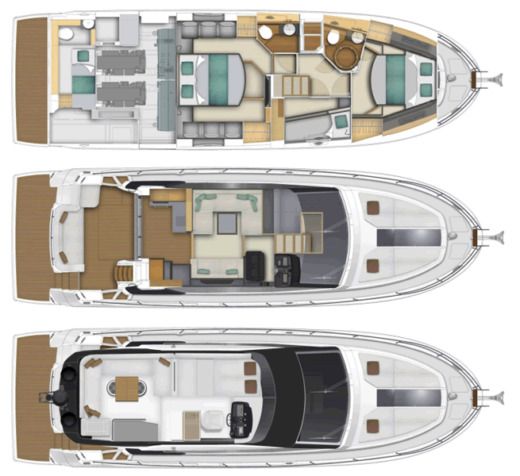 Motorboat MONTE CARLO 5 Boat design plan