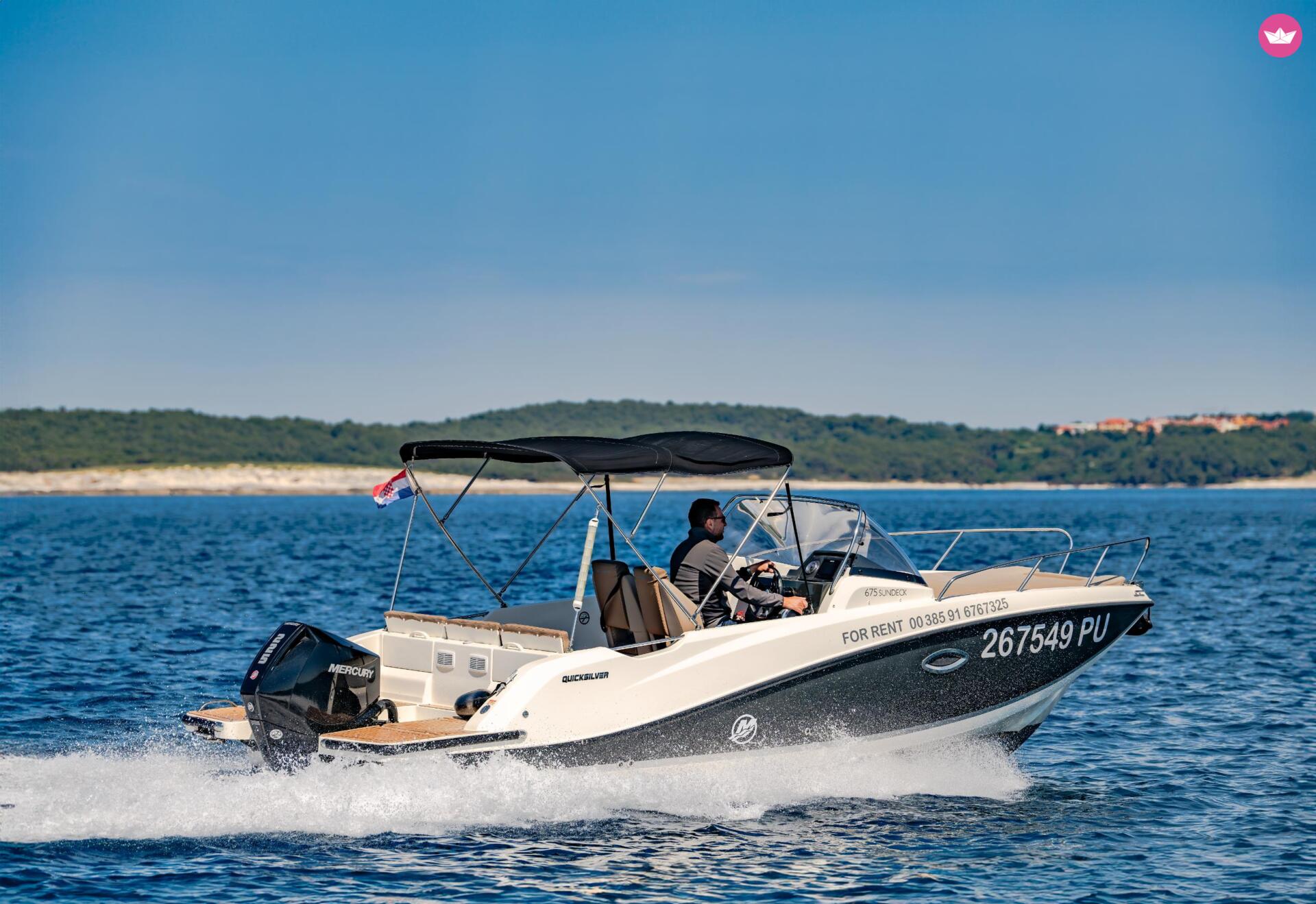 Bateau à moteur Quicksilver Activ 675 Sundeck 225cv 5