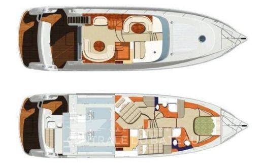 Motor Yacht Rodman 56 Plan du bateau