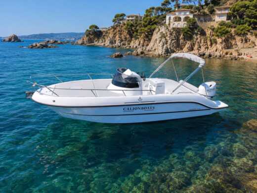 Motorboat Calion 720 Plattegrond van de boot