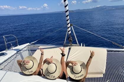 Private daily and multi day cruises in Halkidiki on a Catamaran