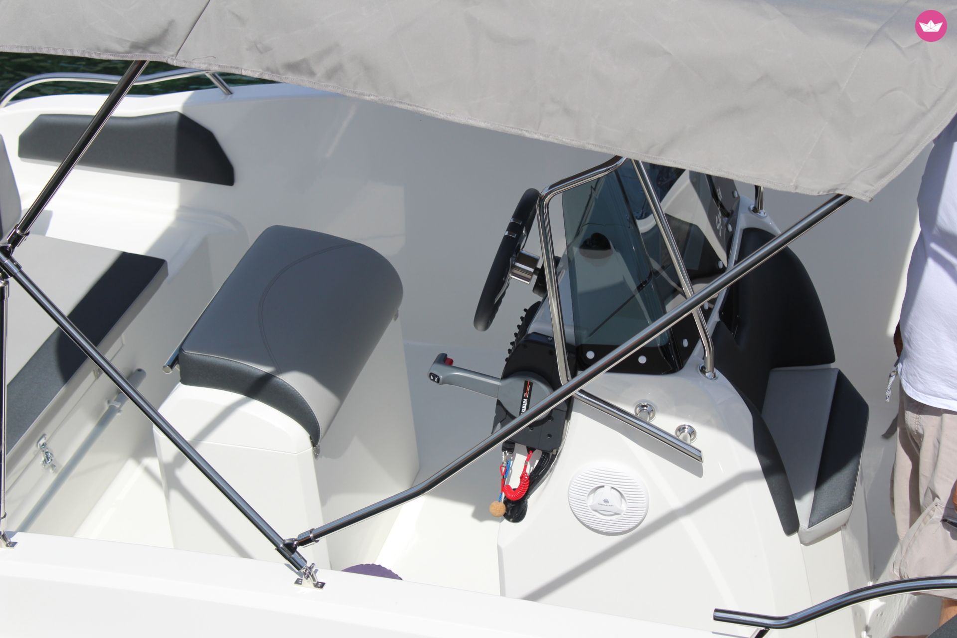 Bateau sans permis SEAWARD CAYMAN585 29cv 3