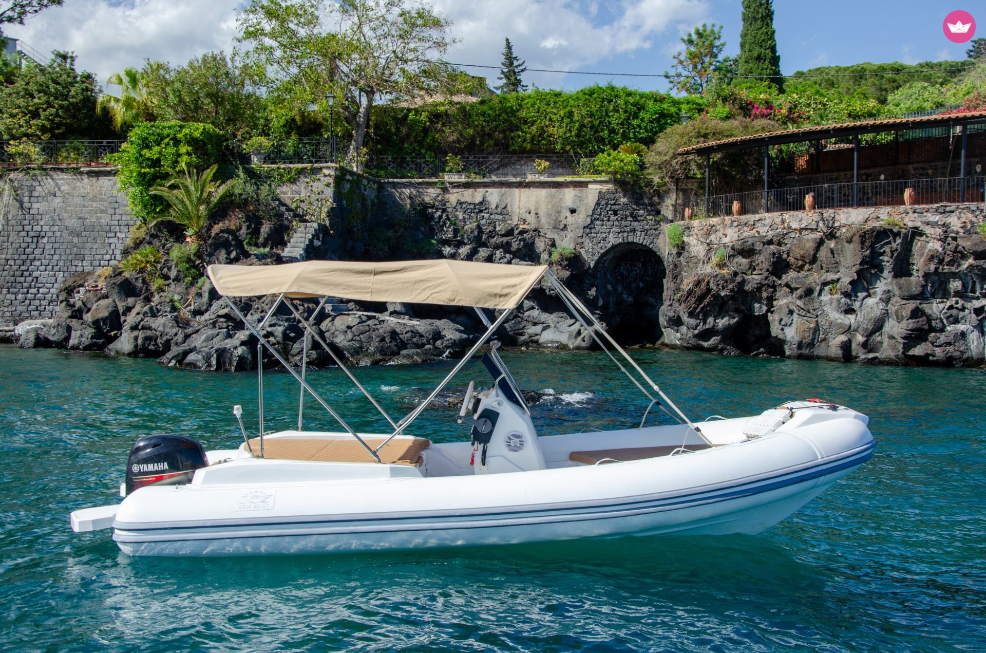Bateau sans permis Gem Gommone 6.50 m senza patente 40cv 4
