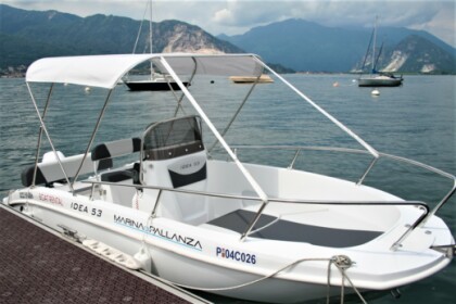 Rental Motorboat Idea Marine 530 Verbania
