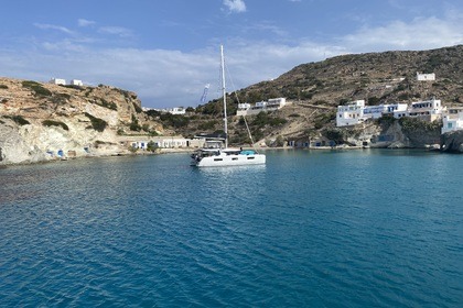 Ouna Catamaran - Private Lagoon 46 - Owner operated - Tailor-made luxury cruises from Paros