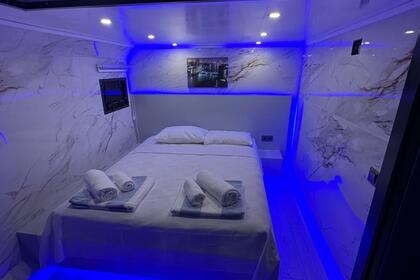 Custom Built trawler with a capacity of 8 people