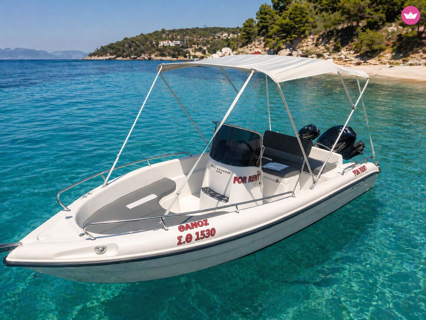 Bateau à moteur Poseidon F30ELPT CT 30cv