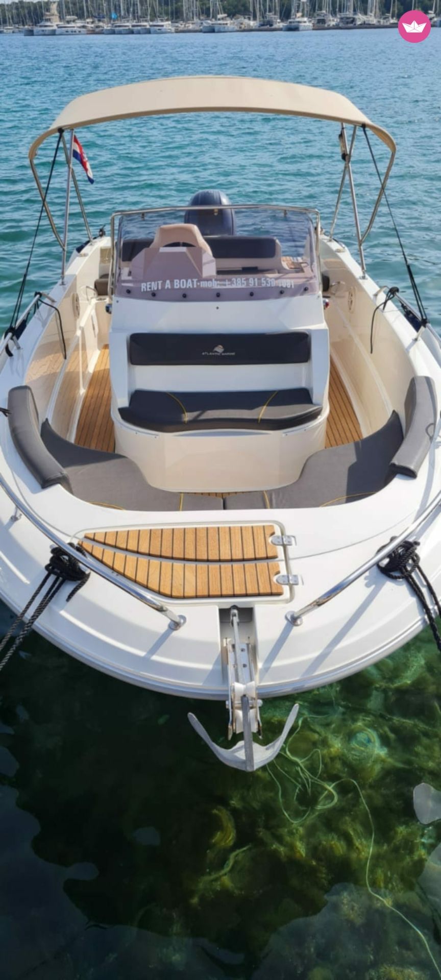 Bateau à moteur Atlantis Marine Open 670 150cv 4