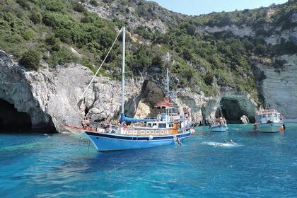 Rental Sailboat Wooden Sailing Boat Parga