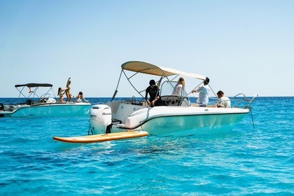 Miete Motorboot Marion Open 730-2 Fornells Menorca