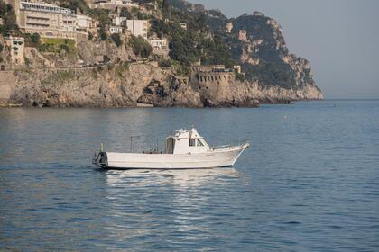 comfortable, simple, typical Amalfi coast boat