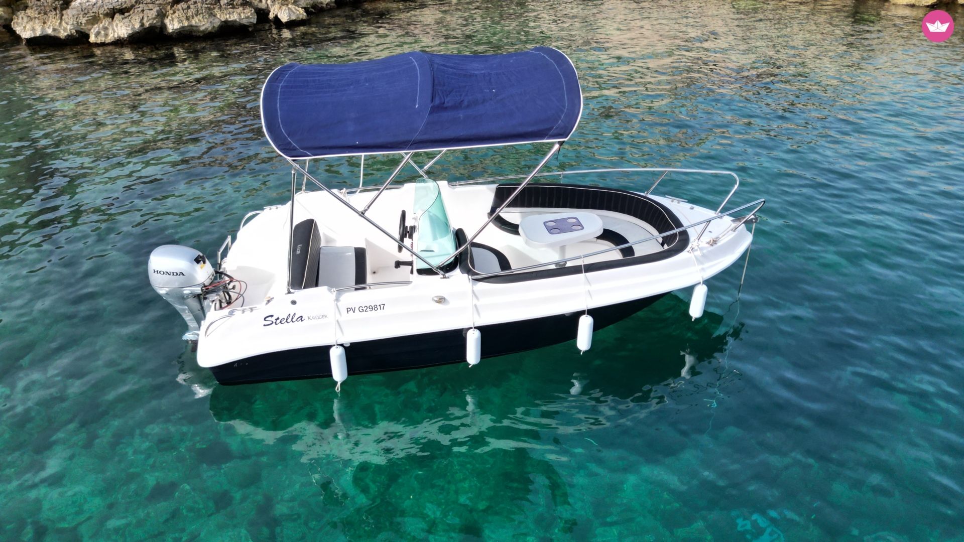 Bateau sans permis  KRÜGER STELLA 6cv 4