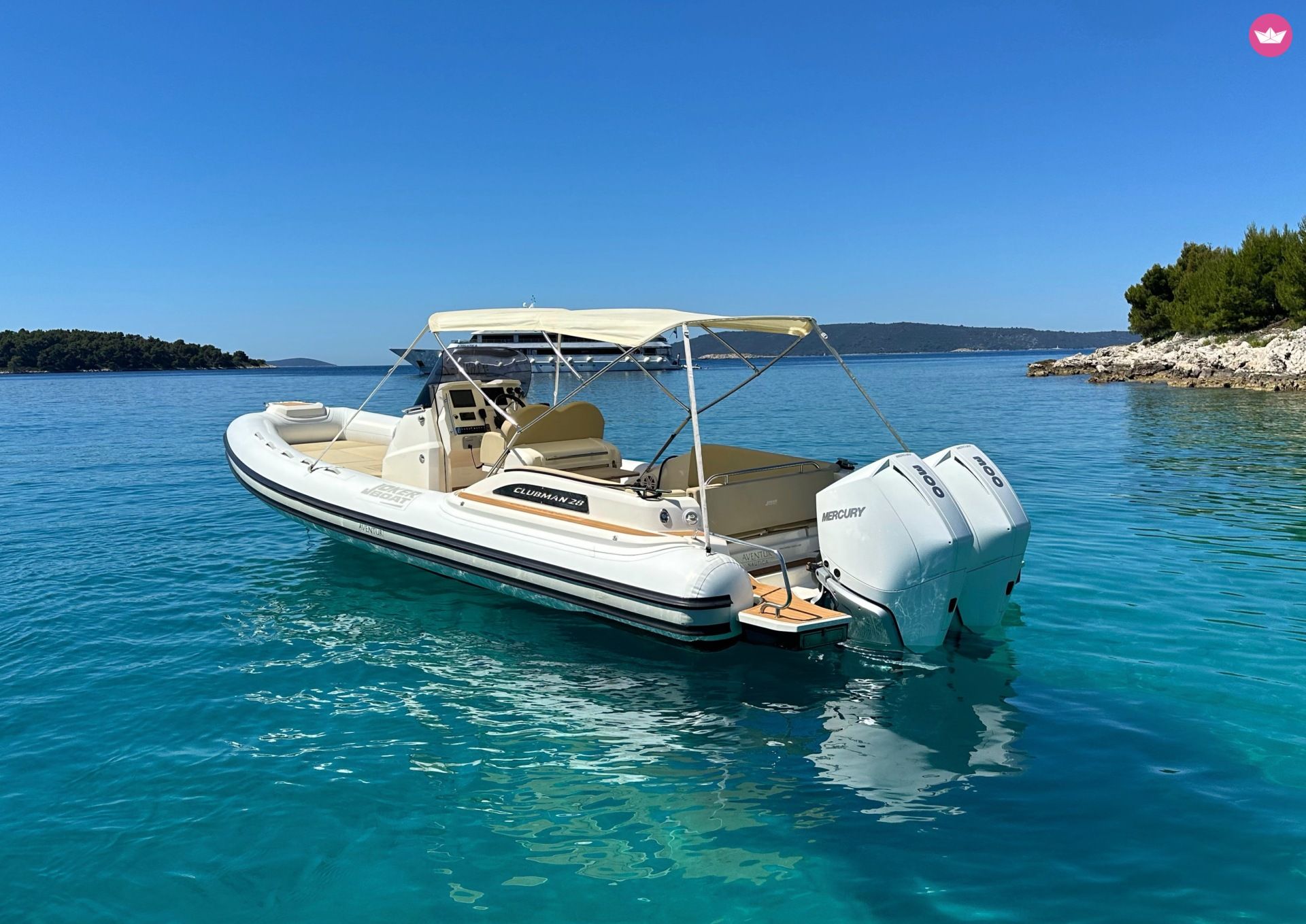 Semi-rigide Joker Boat Clubman 28 600cv 6