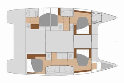 FOUNTAINE  PAJOT  SAONA 47 Quintet – SKY ADA II