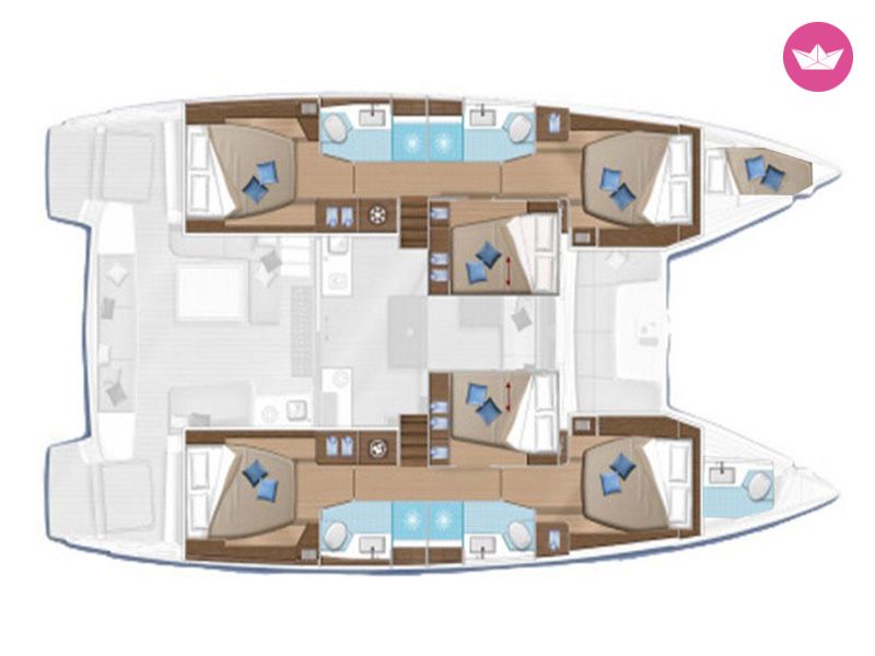 Catamaran Lagoon Lagoon 50 14.75m 8