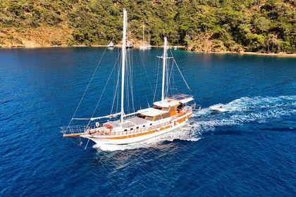 Location Goélette Traditional Gulet with capacity a of 8 people Ketch Göcek