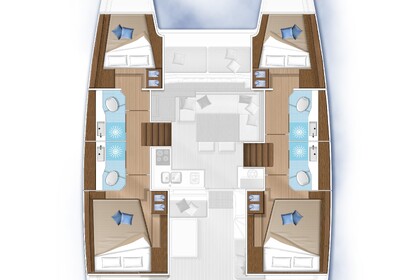 Noleggio Catamarano Lagoon Lagoon 40 Trogir