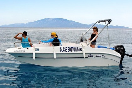 Charter Motorboat Nireas Ω53 Glass Bottom Zakynthos