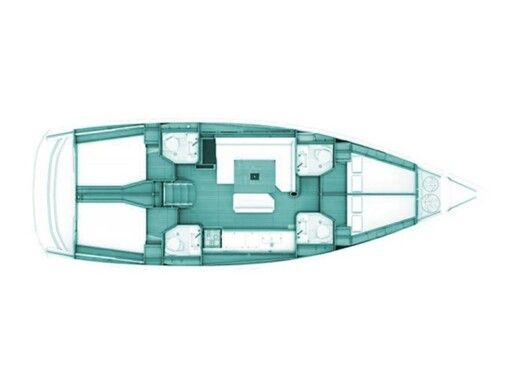 Sailboat JEANNEAU SUN ODYSSEY 469 boat plan