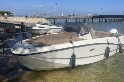 Miete Motorboot Quicksilver Activ 755 Sundeck Cap Ferret