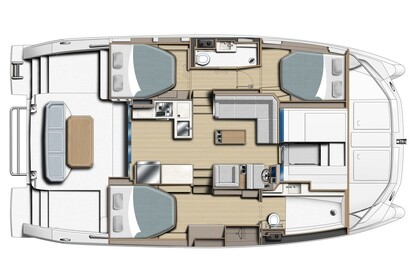 Hire Sailboat  Moorings 403 PC Marina