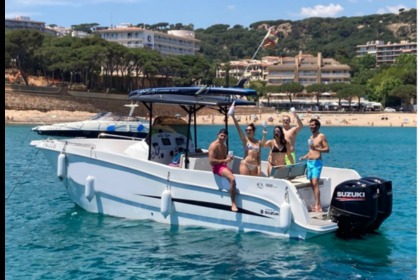 Miete Motorboot jeneau 850 Platja d'Aro