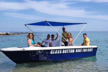 Verhuur Motorboot Glass Bottom 570 Rodos