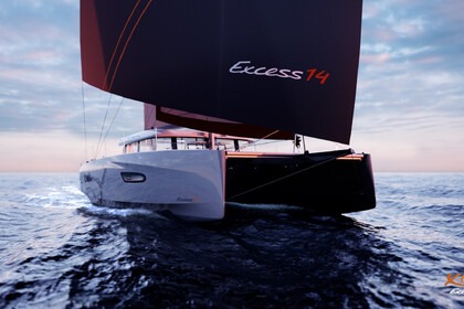 Verhuur Catamaran Excess Excess 14 - 4 + 2 cab. Trogir