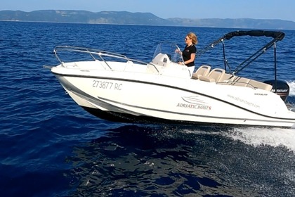 Miete Motorboot Quicksilver Activ 605 Open Rabac