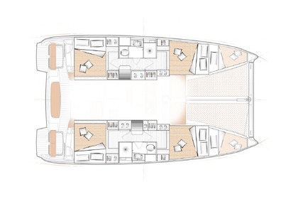 Ενοικίαση Καταμαράν Excess Excess 11 - 4 + 1 + 1 cab. Skradin