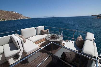 Miete Motorboot AMAZING Up to 24 guests Maiora 70ft Custom FULLY REBUILT 2022!!! Mykonos