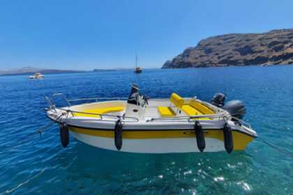 Discover Santorini: Private License-Free Boat Experience