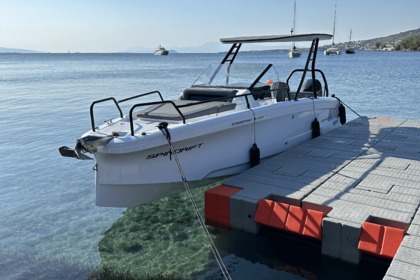 Charter Motorboat Axopar 25 CROSS TOP Lagonisi