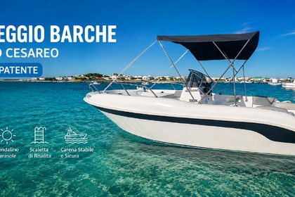 Hyra båt Båt utan licens  Albatros 5.85 open Porto Cesareo