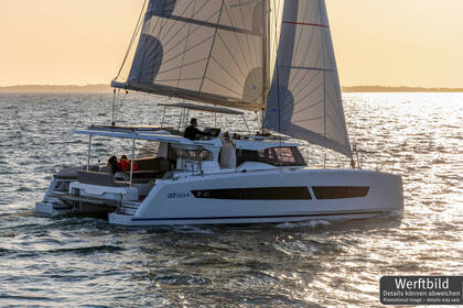 Verhuur Catamaran Fountaine Pajot Fountaine Pajot New 41 Maesto 3  Ca'n Pastilla