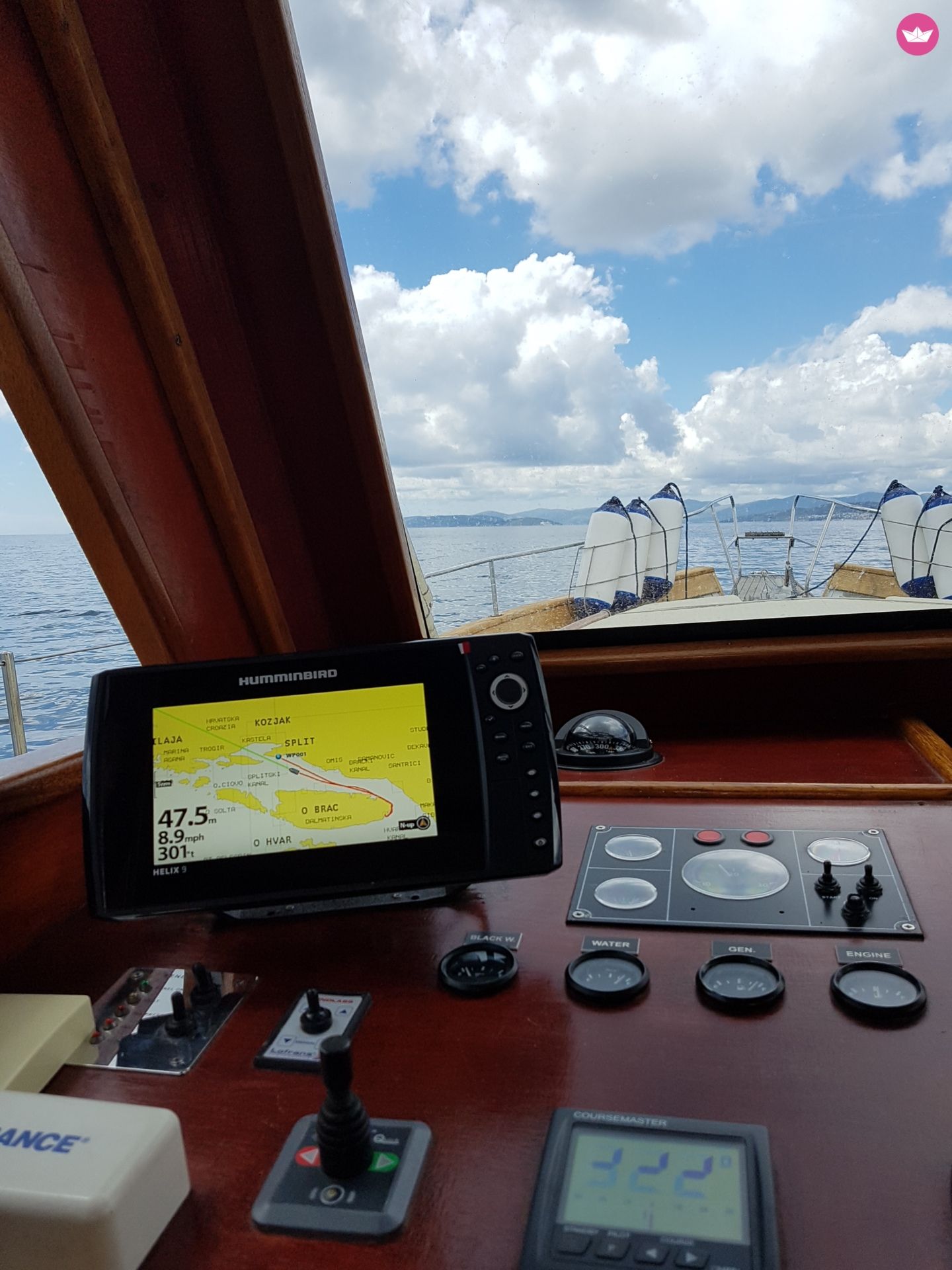 Motorboat Traitional Croatian Boat Leut Vagabundo  