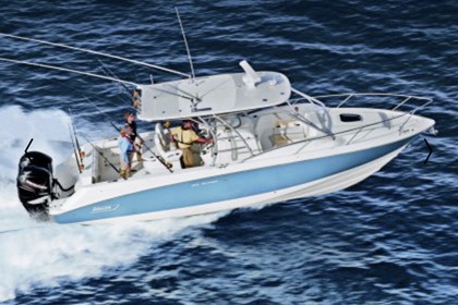 Miete Motorboot Boston Whaler 320 cuddy cabin Saint-Florent