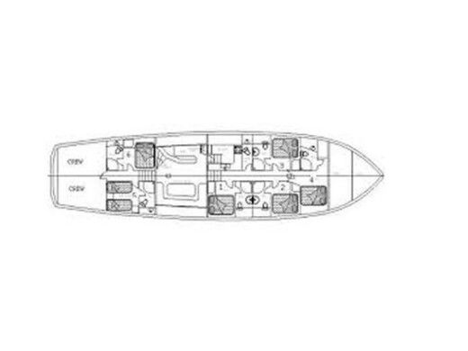 Sailboat  Gulet Agora Boat design plan