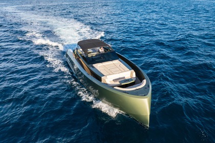 Miete Motorboot Vanquish Yachts Vanquish 45 Port de la Rague