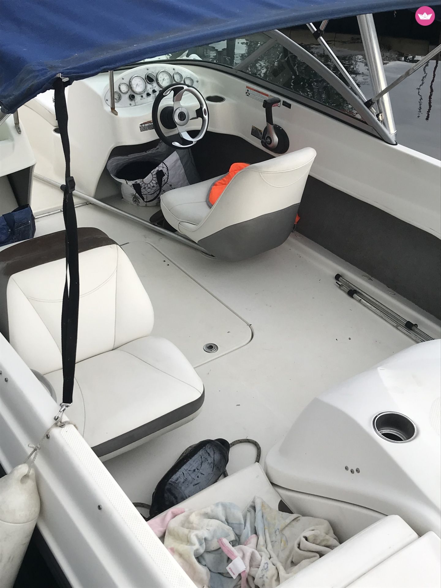 Bateau à moteur Bayliner 175 GT SAPHIR 135cv 4