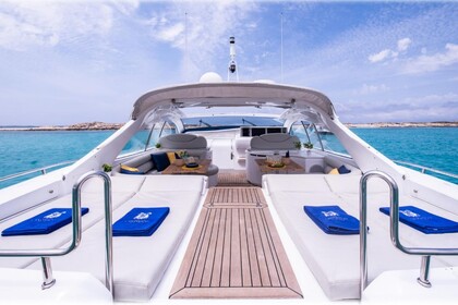 Luxury Pershing 54 Power Mega Yacht Rental in Eivissa, Illes Balears