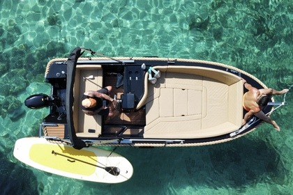 Hire Boat without licence  Silver 525 black Ibiza