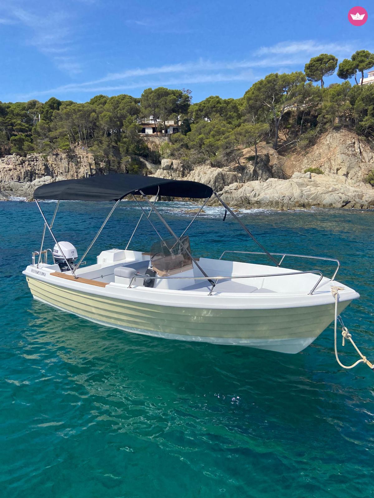 Bateau à moteur Estable 501 Consola Bote 15cv 4