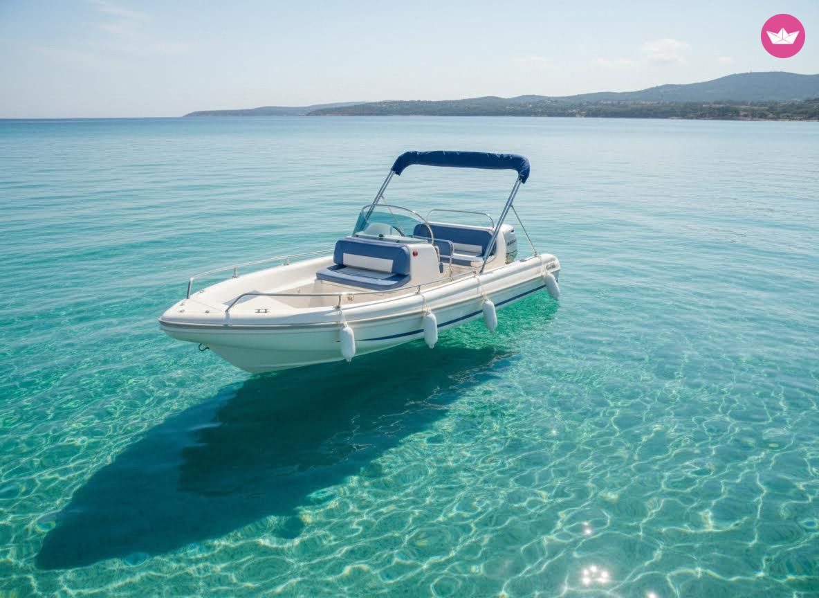 Bateau sans permis  Alboran 525 open 6cv