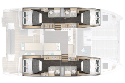 Noleggio Catamarano Lagoon Lagoon 43 Furnari