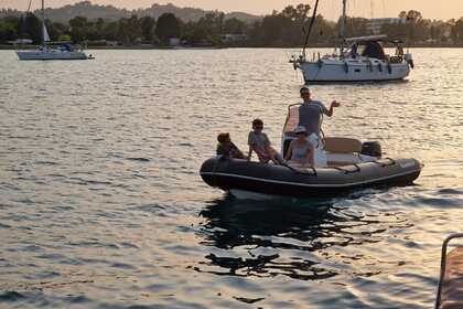Miete Boot ohne Führerschein  Zodiac Bombard sunrider 500 Korfu