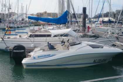 Charter Motorboat Balt yacht Quicksylver 555 walkaround Martigues